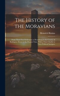 Front cover_The History of the Moravians
