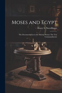 Couverture_Moses and Egypt