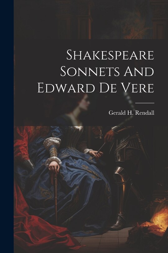 Front cover_Shakespeare Sonnets And Edward De Vere