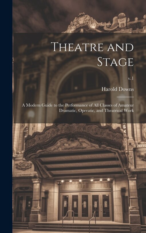 Front cover_Theatre and Stage