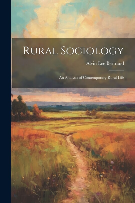 Front cover_Rural Sociology