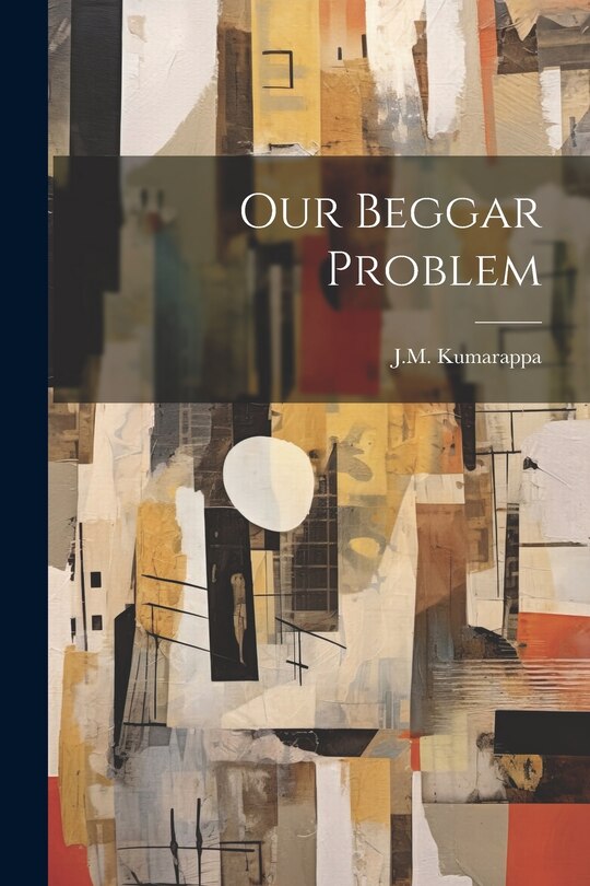 Front cover_Our Beggar Problem