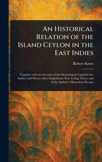 Couverture_An Historical Relation of the Island Ceylon in the East Indies
