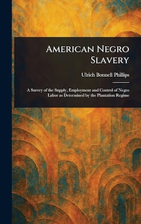 Couverture_American Negro Slavery