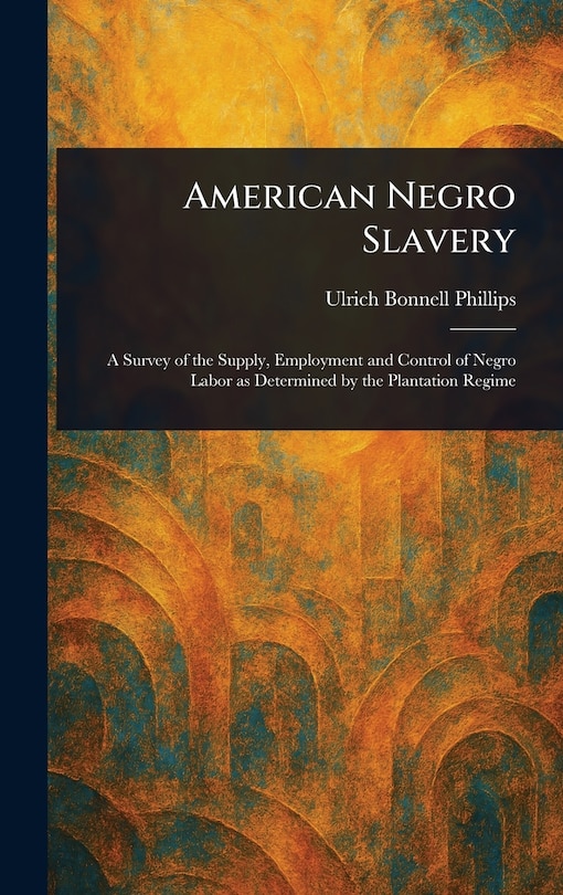 Couverture_American Negro Slavery