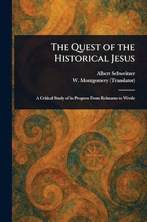 Couverture_The Quest of the Historical Jesus