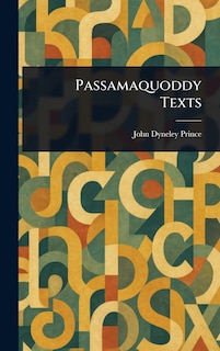 Front cover_Passamaquoddy Texts