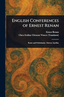Front cover_English Conferences of Ernest Renan