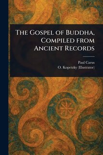 Couverture_The Gospel of Buddha, Compiled From Ancient Records