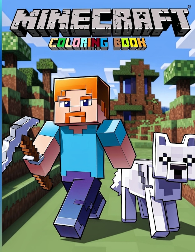 Couverture_Minecraft Coloring Book