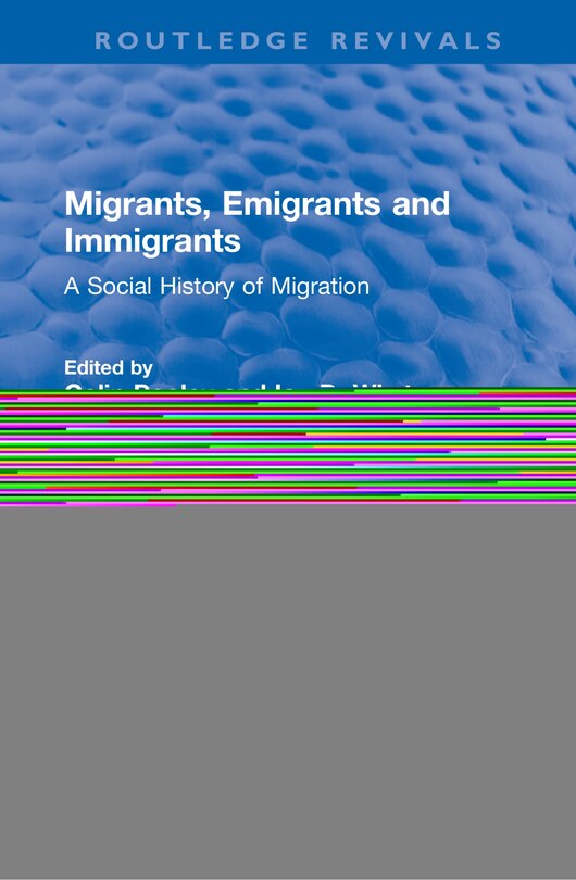 Front cover_Migrants, Emigrants and Immigrants