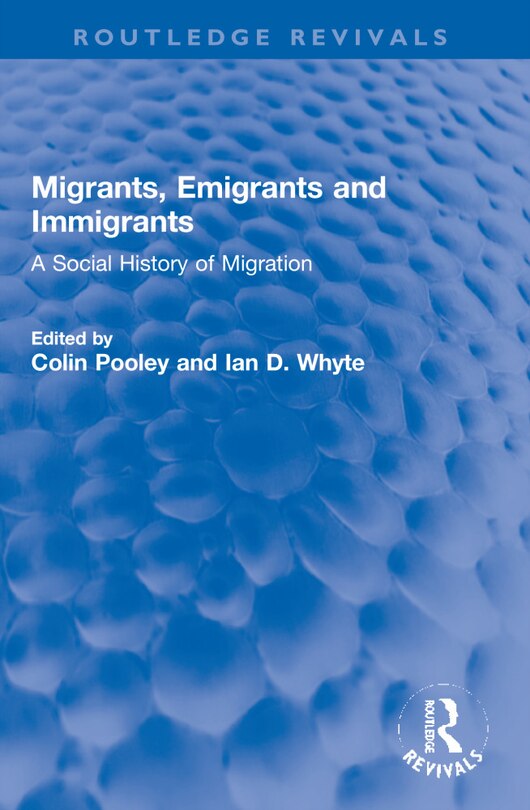 Front cover_Migrants, Emigrants and Immigrants