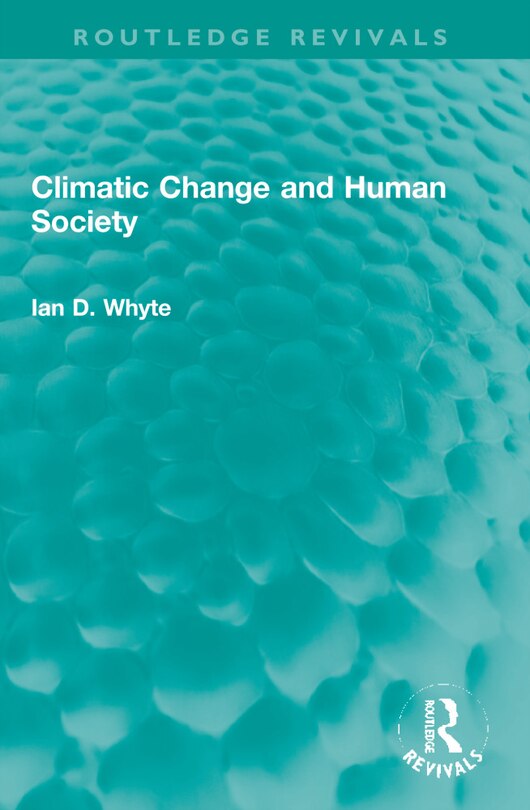 Front cover_Climatic Change and Human Society