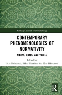 Front cover_Contemporary Phenomenologies Of Normativity