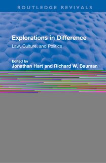 Front cover_Explorations In Difference
