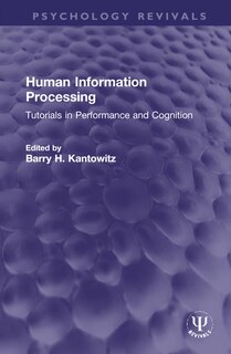 Front cover_Human Information Processing