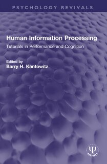 Front cover_Human Information Processing