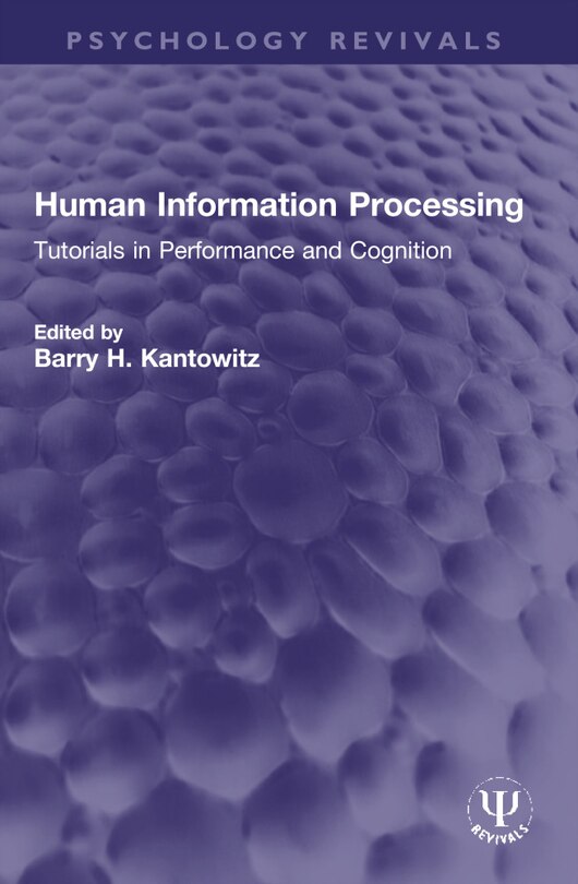 Front cover_Human Information Processing