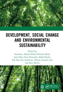 Front cover_Development, Social Change and Environmental Sustainability