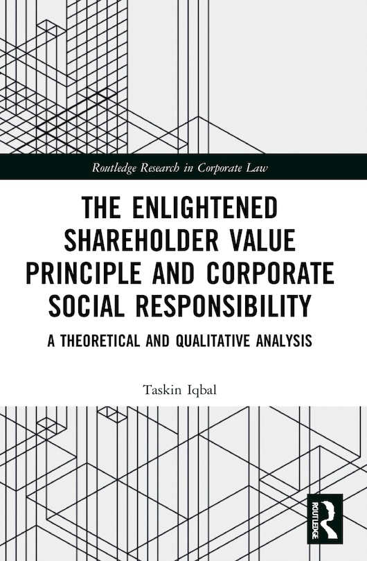Front cover_Enlightened Shareholder Value Principle and Corporate Social Responsibility