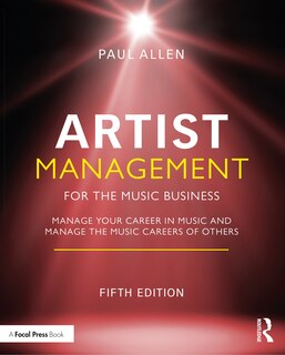 Front cover_Artist Management for the Music Business