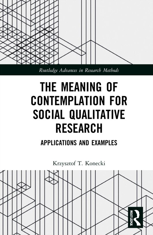Front cover_The Meaning of Contemplation for Social Qualitative Research
