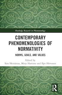 Front cover_Contemporary Phenomenologies of Normativity