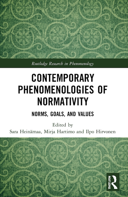 Front cover_Contemporary Phenomenologies of Normativity