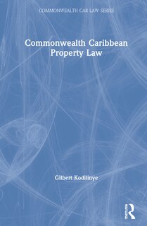 Couverture_Commonwealth Caribbean Property Law