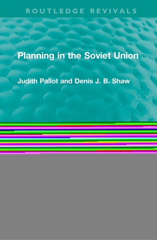 Front cover_Planning In The Soviet Union