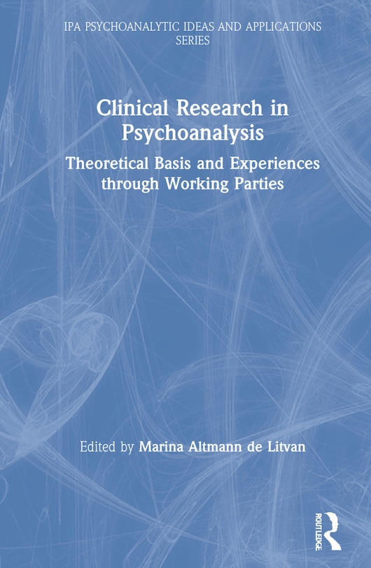 Couverture_Clinical Research In Psychoanalysis