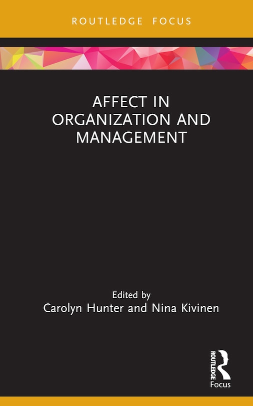 Front cover_Affect in Organization and Management