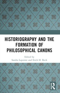 Couverture_Historiography and the Formation of Philosophical Canons