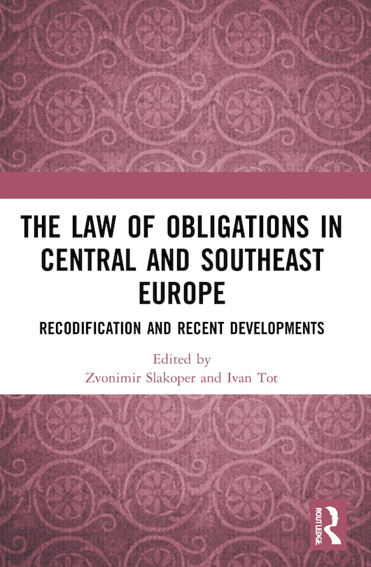Front cover_The Law of Obligations in Central and Southeast Europe