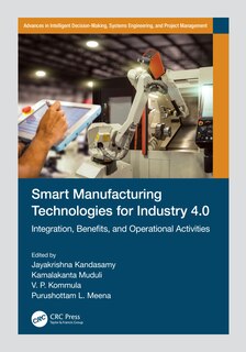 Front cover_Smart Manufacturing Technologies for Industry 4.0