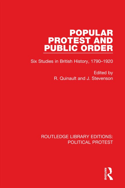 Front cover_Popular Protest and Public Order