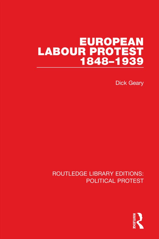 Front cover_European Labour Protest 1848-1939