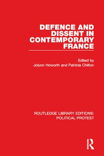 Front cover_Defence and Dissent in Contemporary France