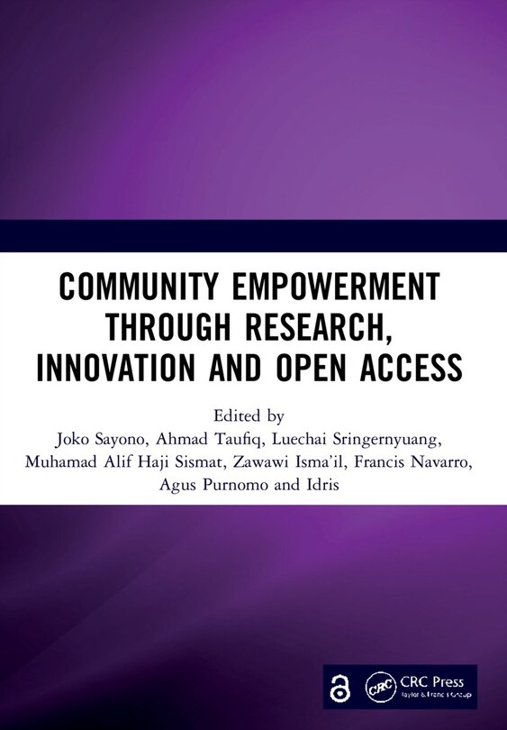 Front cover_Community Empowerment through Research, Innovation and Open Access