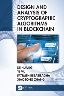 Couverture_Design And Analysis Of Cryptographic Algorithms In Blockchain