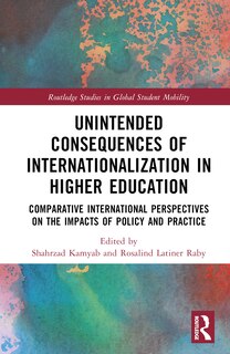 Couverture_Unintended Consequences of Internationalization in Higher Education
