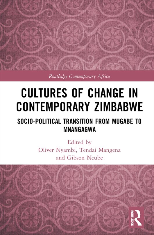 Couverture_Cultures Of Change In Contemporary Zimbabwe