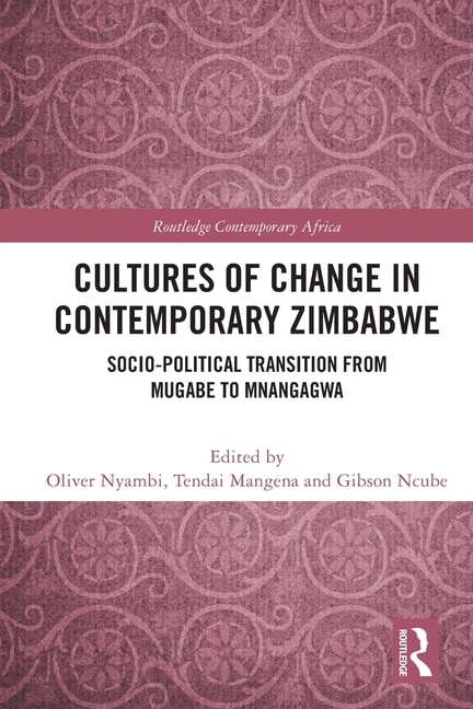 Couverture_Cultures of Change in Contemporary Zimbabwe