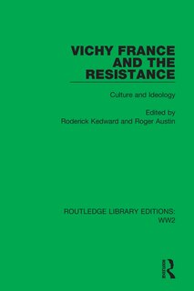 Front cover_Vichy France and the Resistance