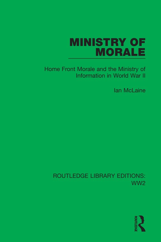 Couverture_Ministry Of Morale