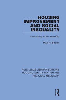 Front cover_Housing Improvement and Social Inequality