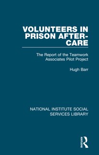 Couverture_Volunteers In Prison After-care