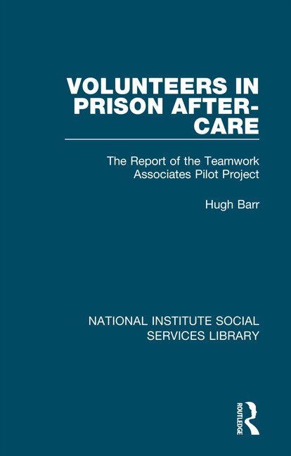 Couverture_Volunteers in Prison After-Care