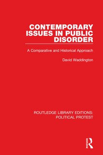 Couverture_Contemporary Issues in Public Disorder