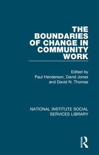 Front cover_The Boundaries Of Change In Community Work
